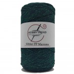 Glitter PP Macrame 180 (πράσινο)